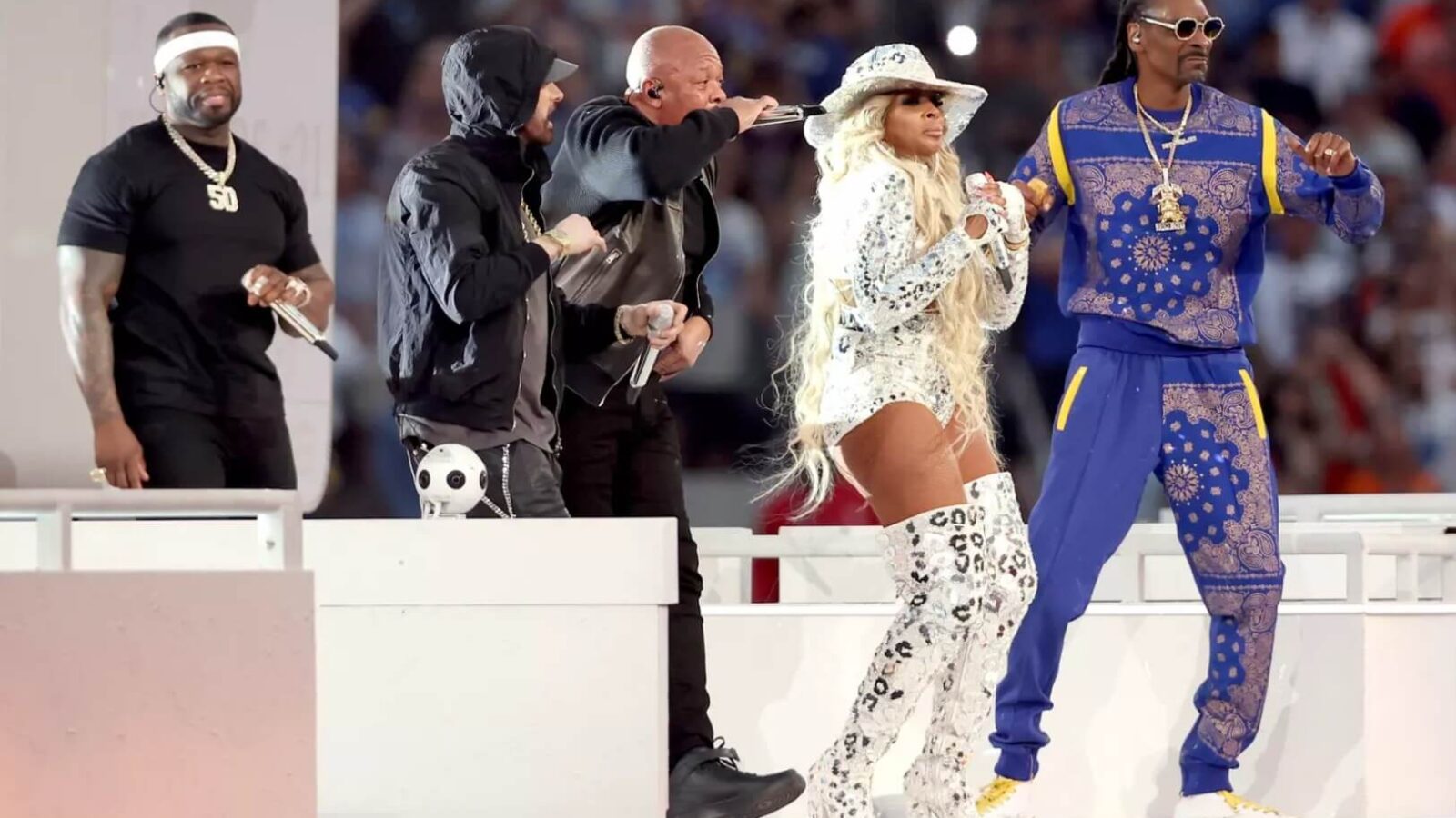 Pepsi Super Bowl LVI Halftime Show - Dr Dre, Snoop Dogg, Eminem, Mary J Blige & Kendrick Lamar